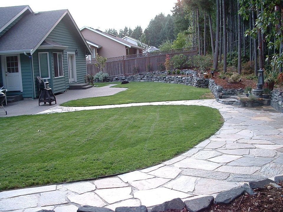 stone patio