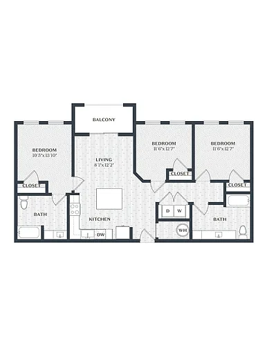 Floor plan C1.A
