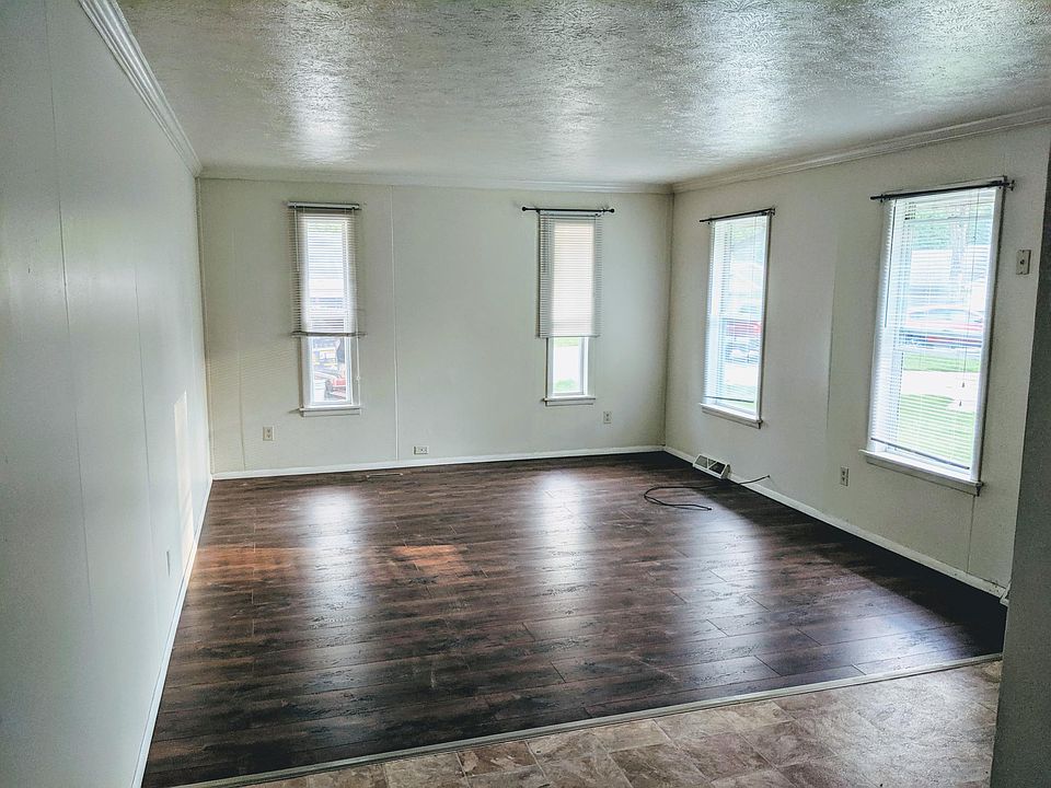 Newly installed living room flooring!