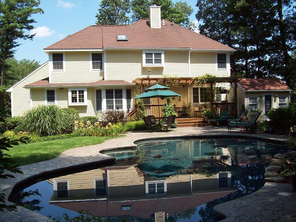 Back yard / pool view