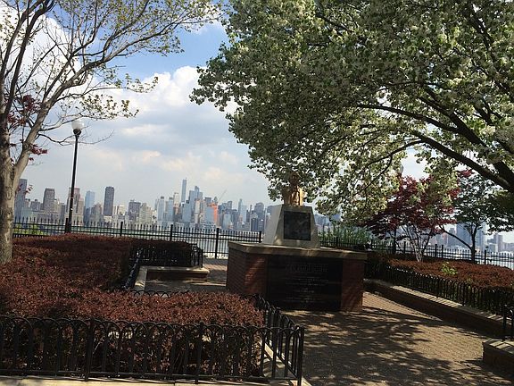 view from across the street