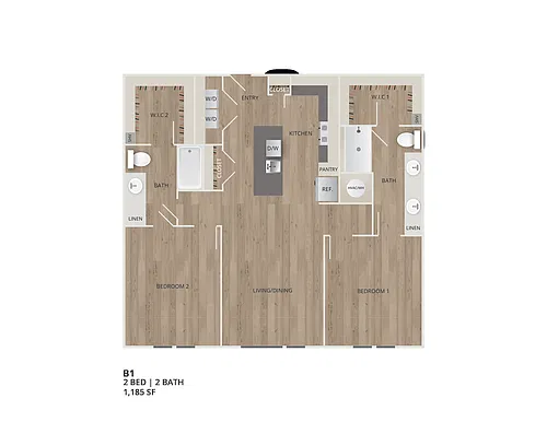 Floor plan B1