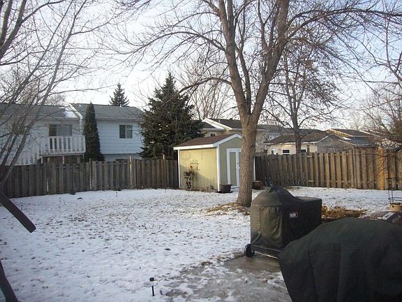 Backyard of subject
