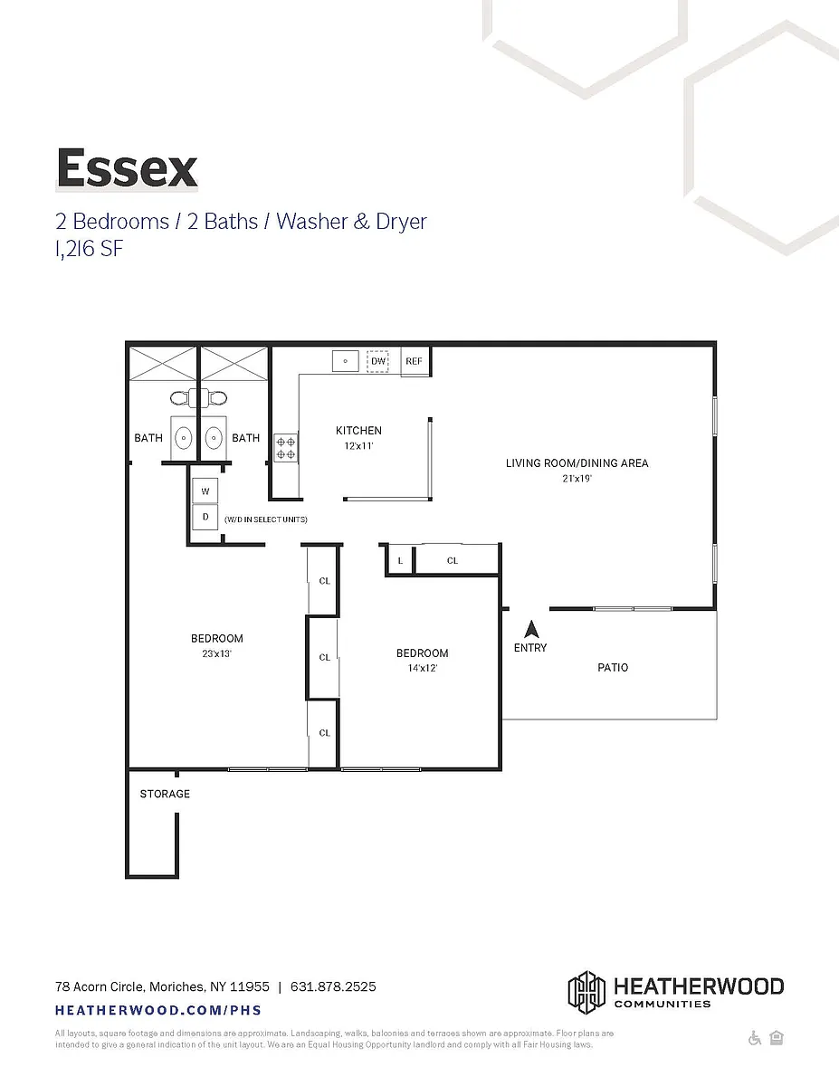 Floor plan The Essex