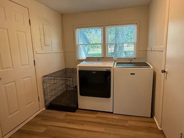 Laundry area