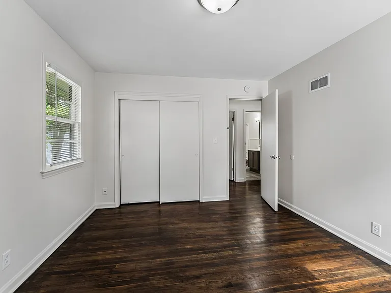 Left main floor bedroom