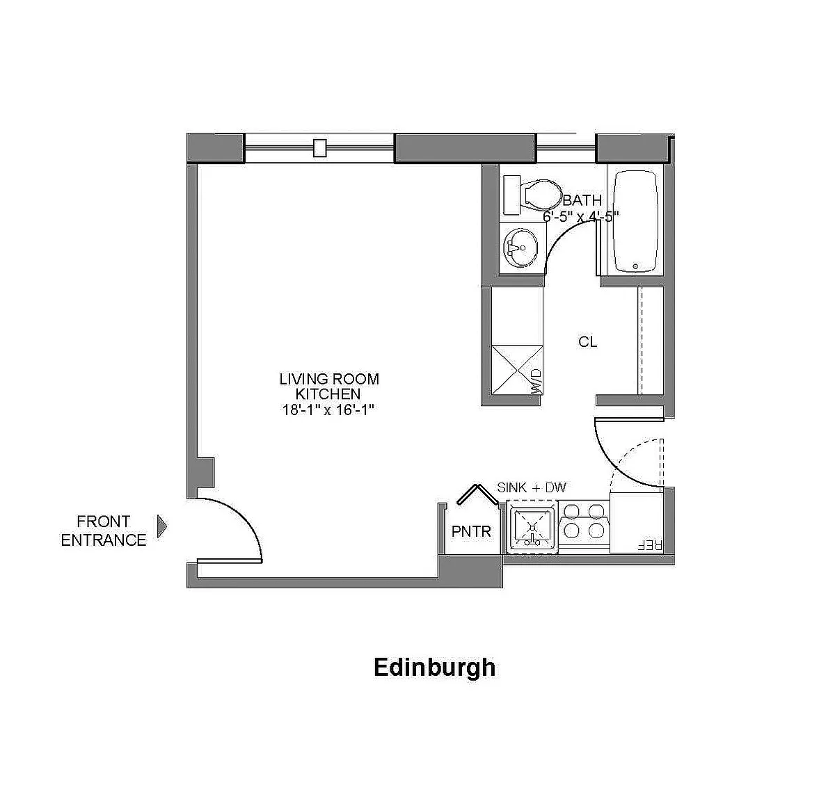Floor plan Edinburgh