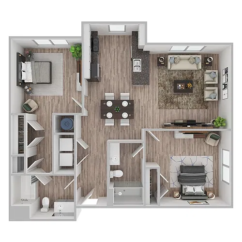 Floor plan B2