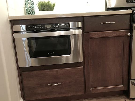 In-counter Microwave