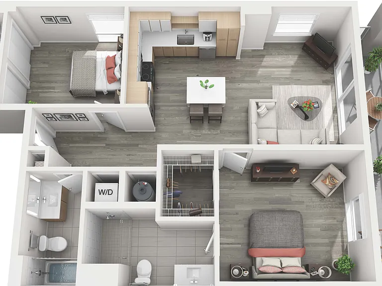 Dadeland - 1040 sq fr Dadeland - 1040 sq fr