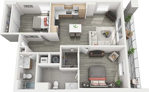 Floor plan Dadeland