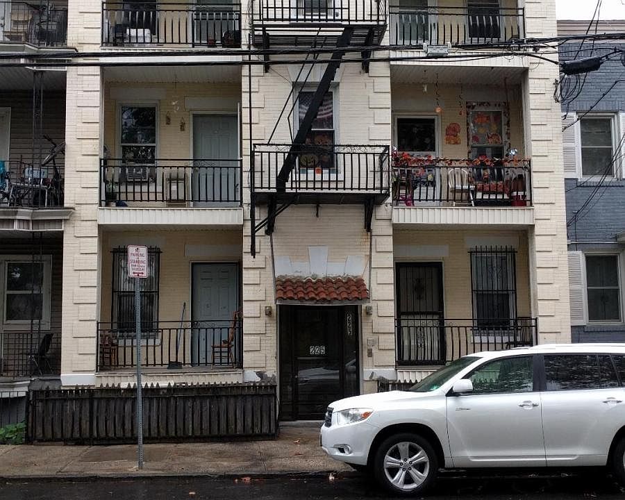 front of building