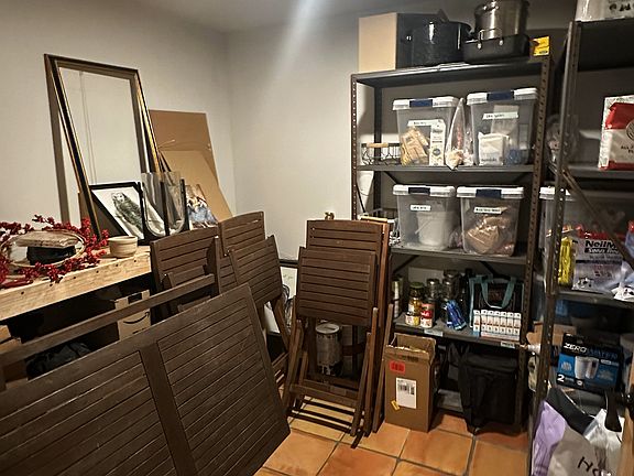 basement storage room