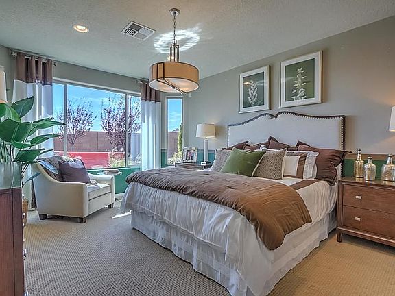 Relax in the luxurious owner s suite.