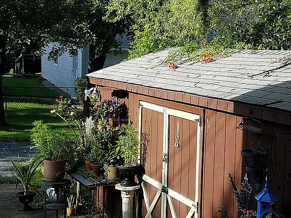 Double-wide shed