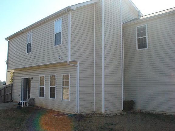 Extra large backyard.