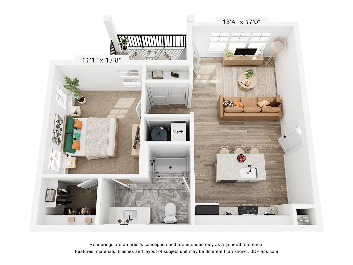Floor plan The Zinc