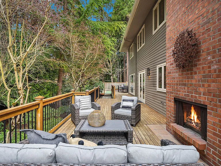 Outdoor Fireplace Area