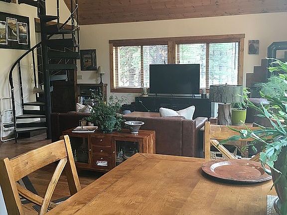 Toward entry/stairs to loft