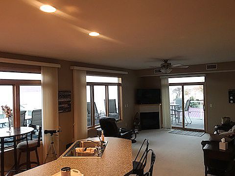 Kitchen and Living Room