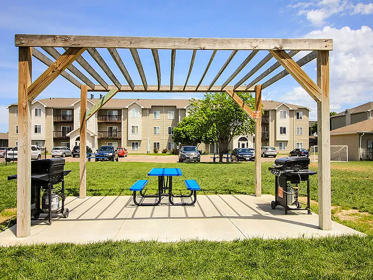 Enjoy our outdoor grill facilities