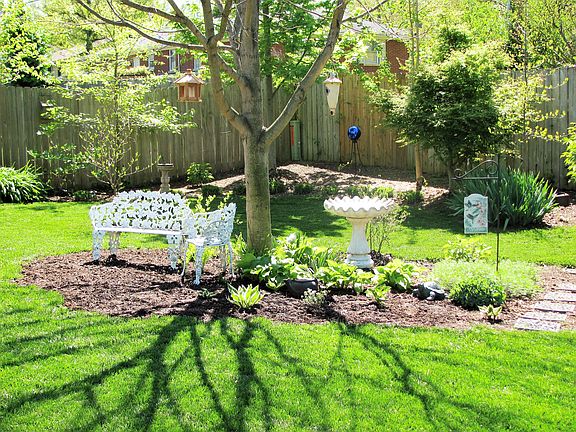 Landscaped Back Yard