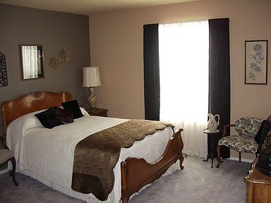 Guest Bedroom, with decorator colors