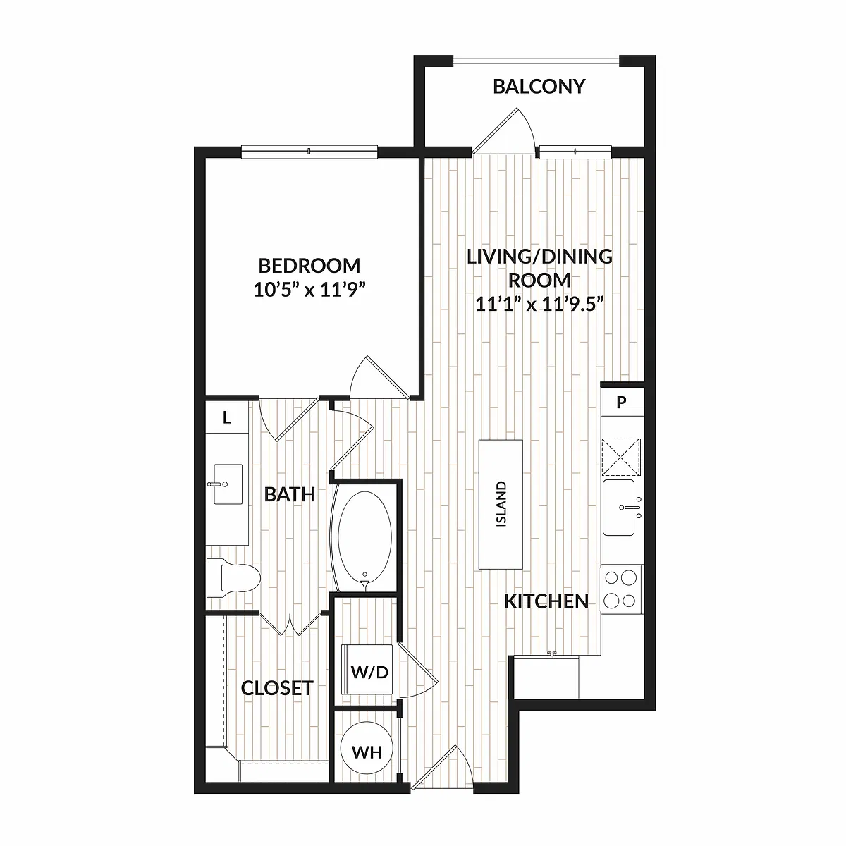 Floor plan A13