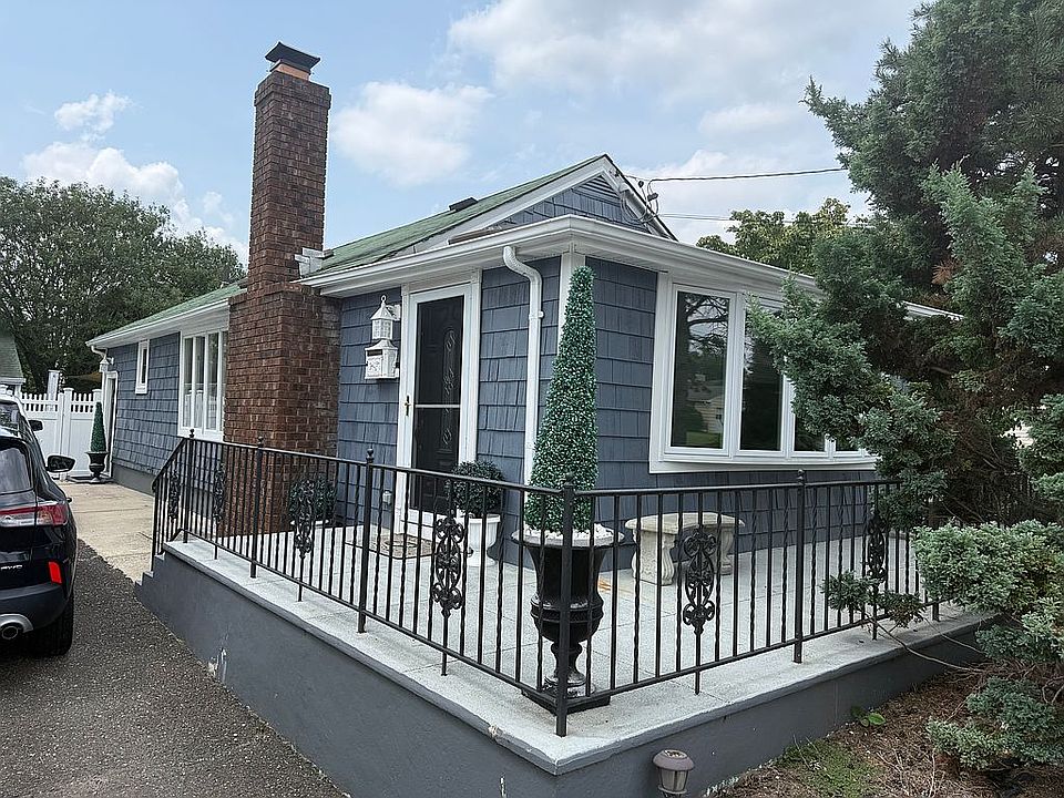 front with cement porch