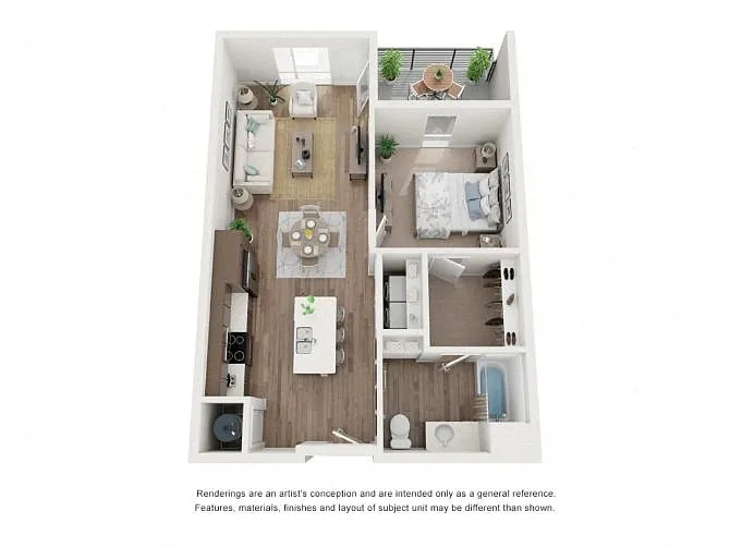 Floor plan 1B