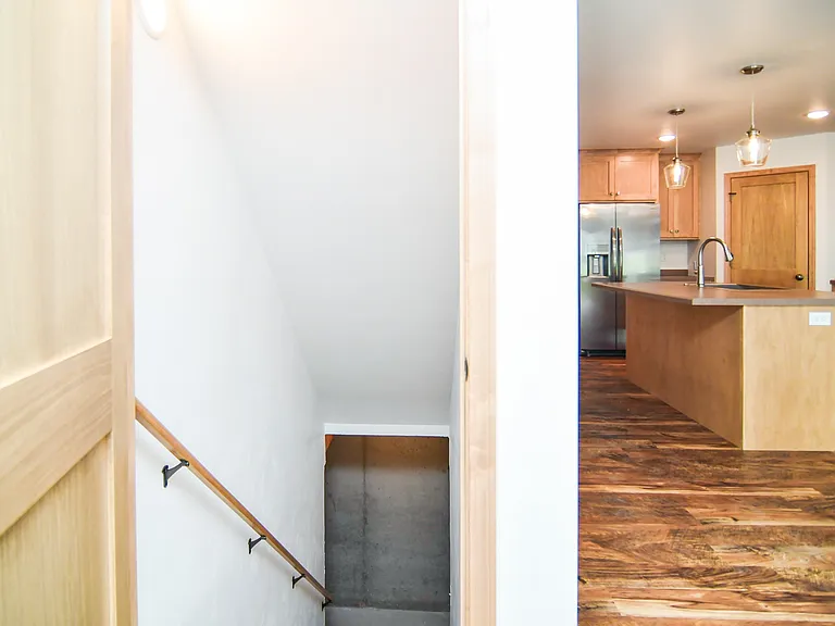Basement entrance