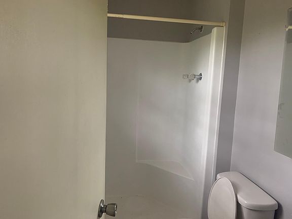 Shower in master bathroom