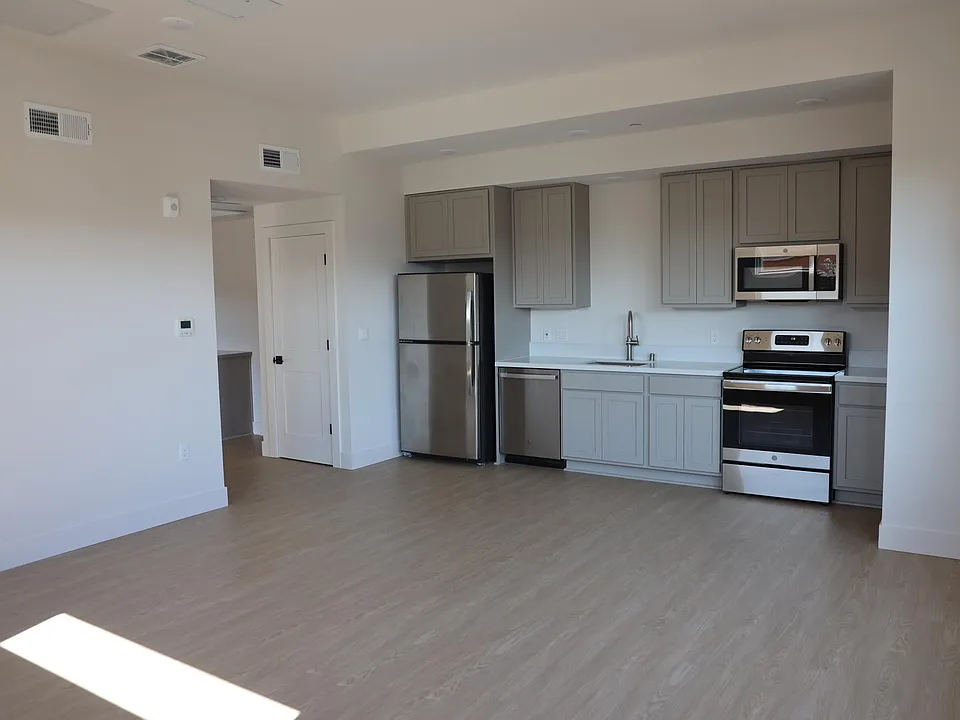 Kitchen looking into Foyer