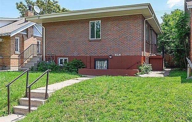 front of duplex