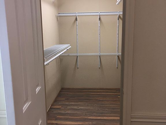 New construction of walk in master closet