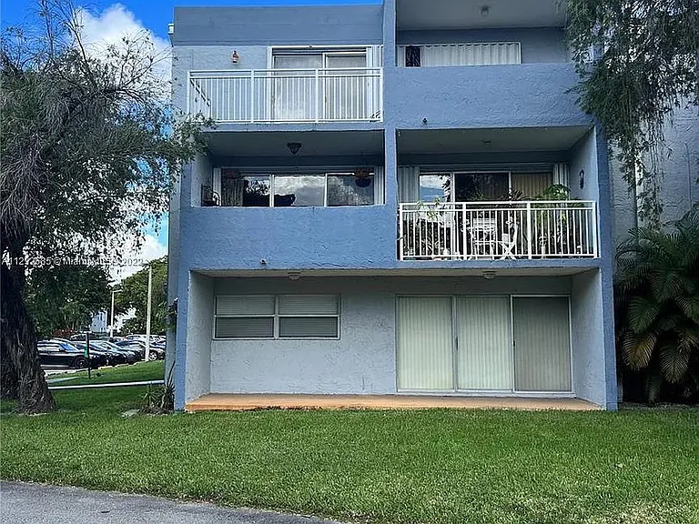 exterior (top 2 balconies on the left)