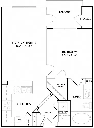 Floor plan A1 Brogden
