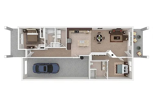 Floor plan Swantown