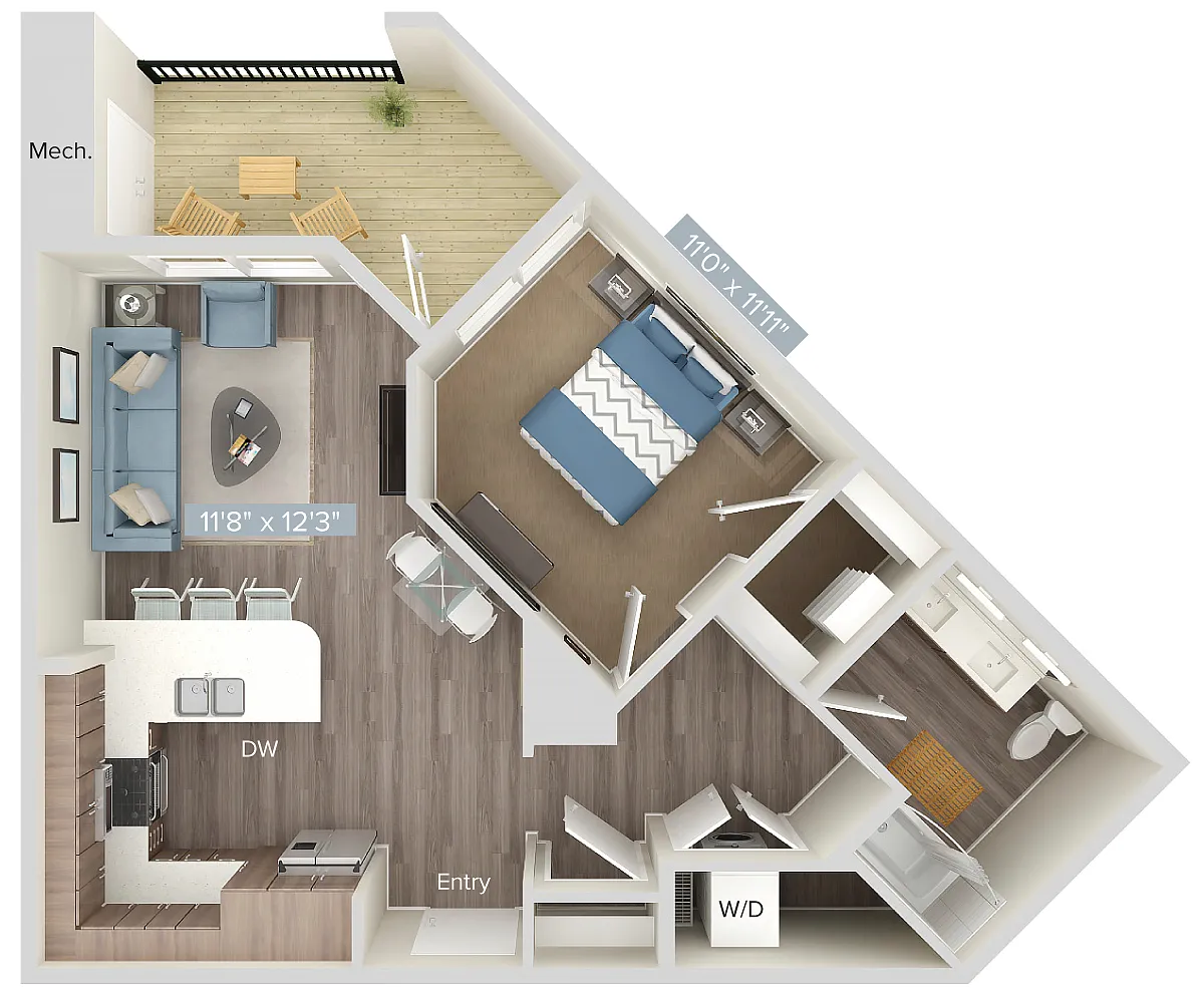 Floor plan A4-311-348
