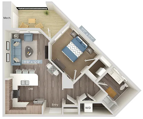 Floor plan A4-311-348