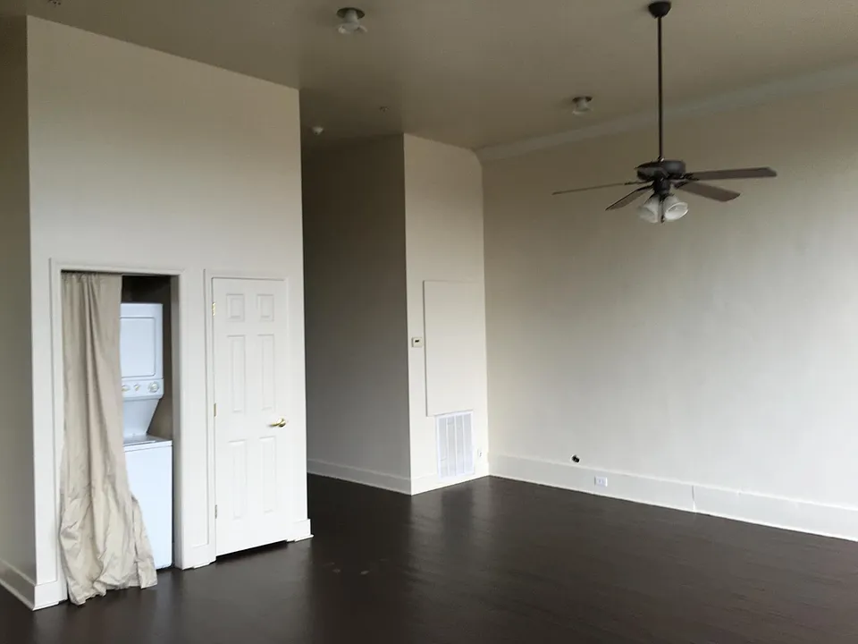 Living area in a 2BR apt (Apt 1 - currently occupied/unavailable)
