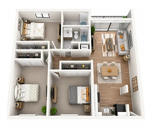 Floor plan The Manor