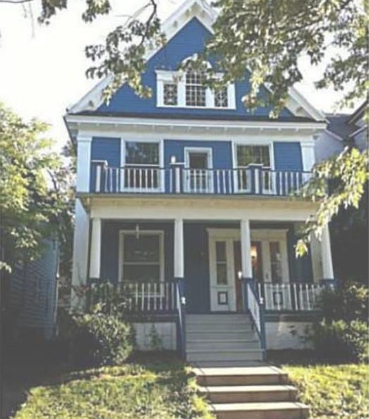 Exterior of the house - 1st floor tenant enjoys spacious front porch.