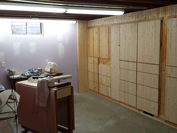 Craft Area in Basement