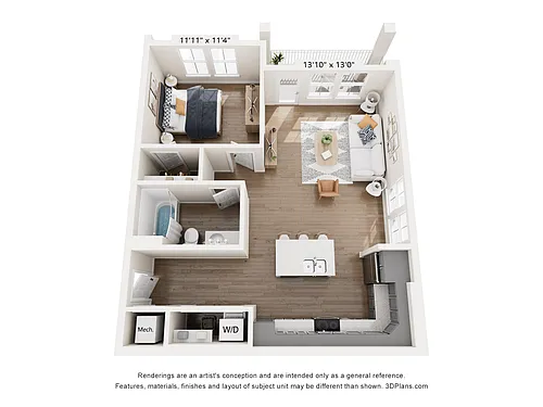 Floor plan A1 Affordable