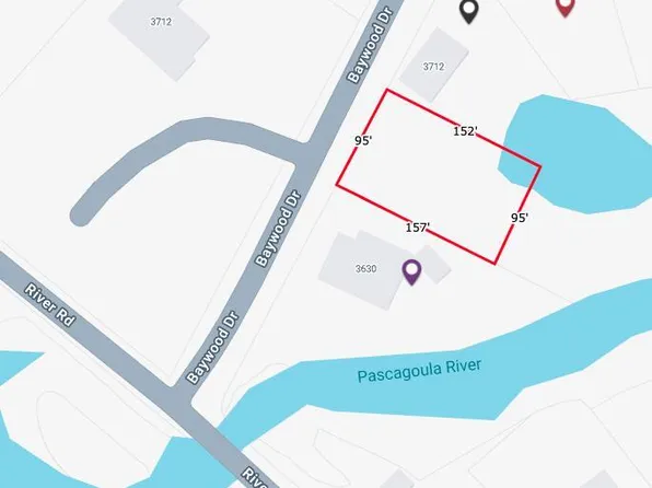 Baywood Dr Lot 105, Moss Pt, MS 39563