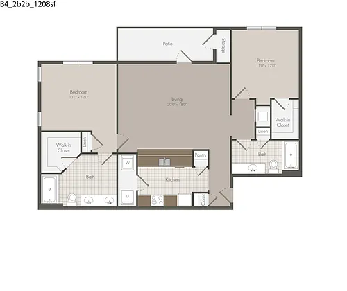 Floor plan B4