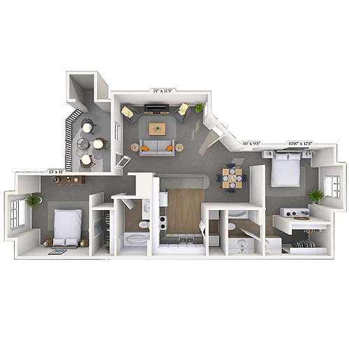 Floor plan 22D