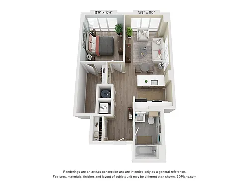 Floor plan A23