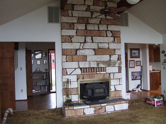 14ft  fireplace/woodstove